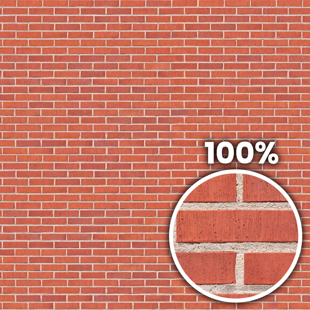 Tiling preview of a clean decorative brick wall