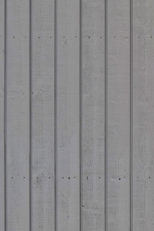 Exterior Vertical Painted Wainscot