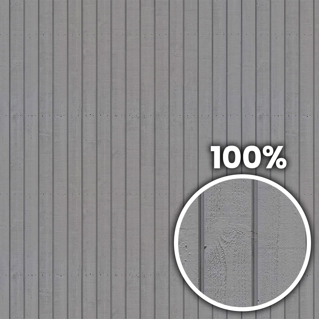 Tiling preview of an exterior vertical wainscot