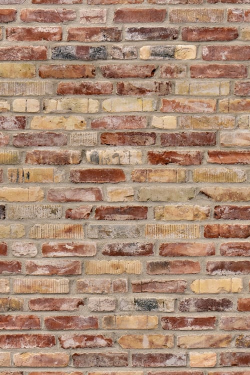Wall with Different Bricks