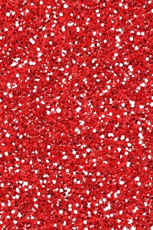 Red Sparkling Background with White Dots