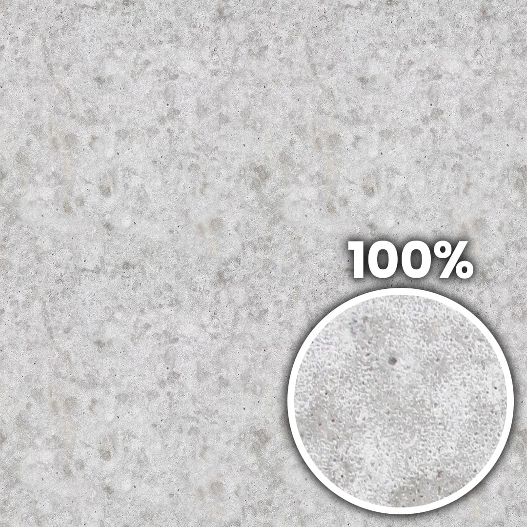 Tiling preview of a smooth concrete wall with porous surface