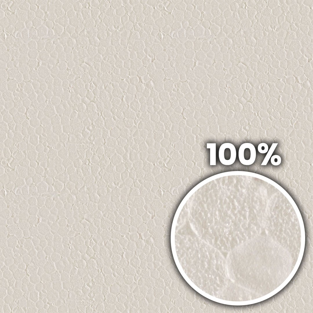 Tiling preview of a sliced polystyrene foam with visible expanded granulatum