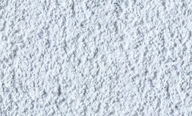White textured plaster wall