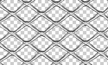 See through expanded metal mesh