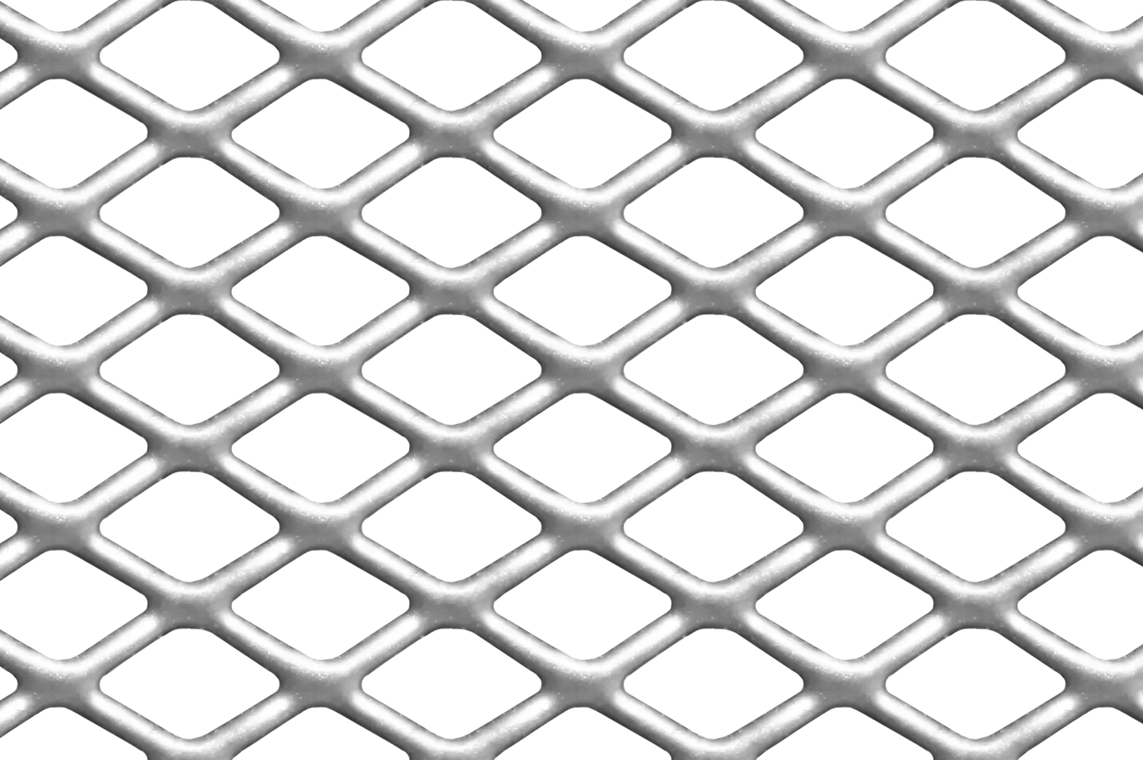 Close-up of a soft, rounded fine metal mesh