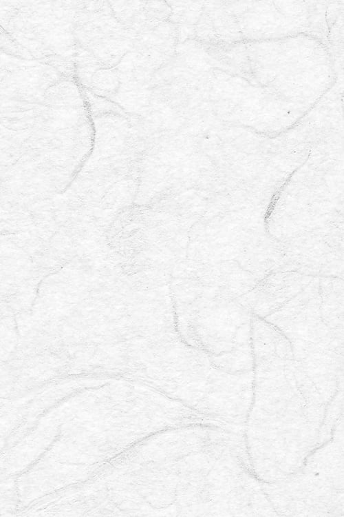 Handmade White Paper with Fibers
