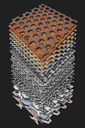 21 Perforated Metal+Photoshop Pattern