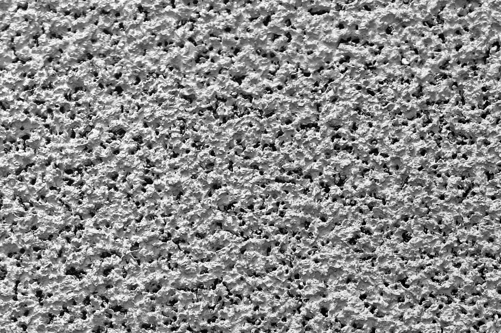 Close-up of synthetic spongy foam