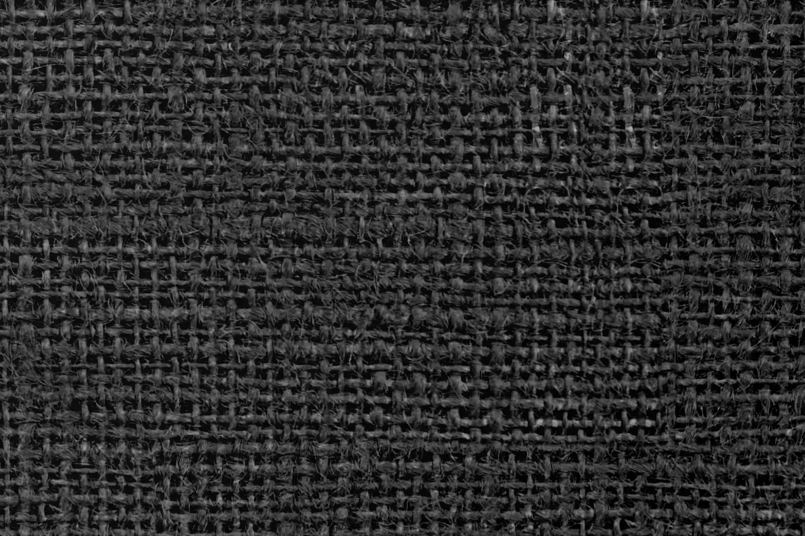 Close-up of a black rough fabric